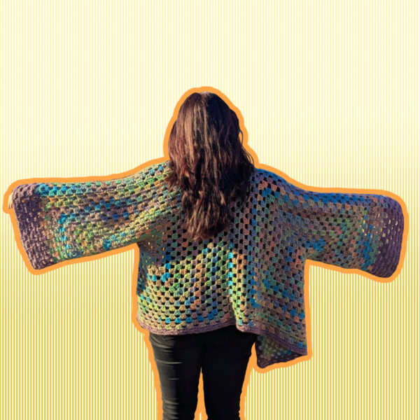 Hexagon Kimono Cardigan