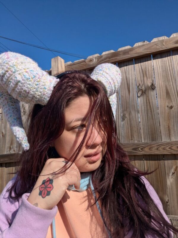 Crochet Ram Horns