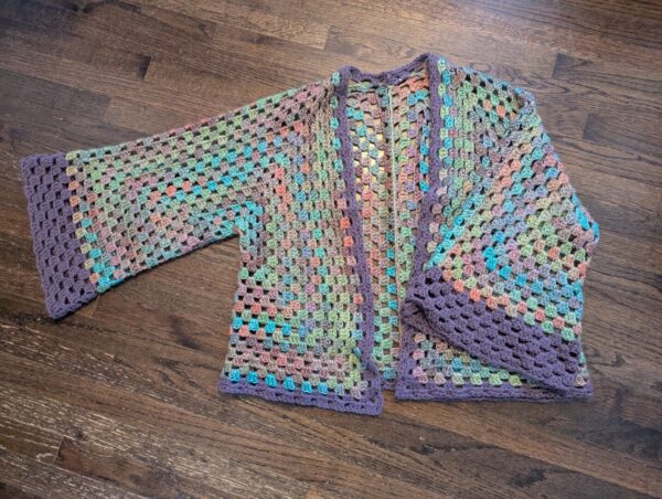 Hexagon Kimono Cardigan